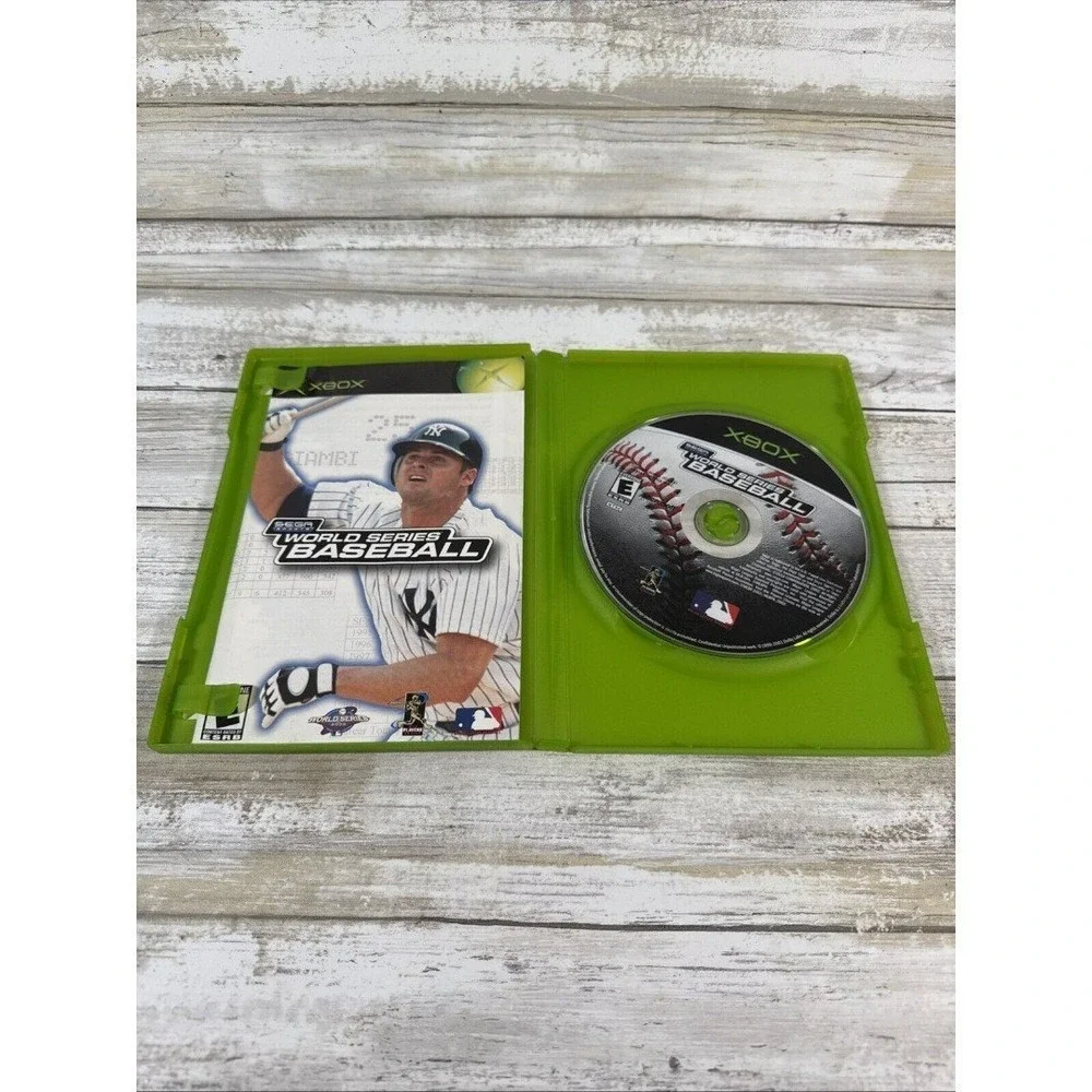 World Series Baseball (Microsoft Xbox,‎ 2002) Complete w/ Manual